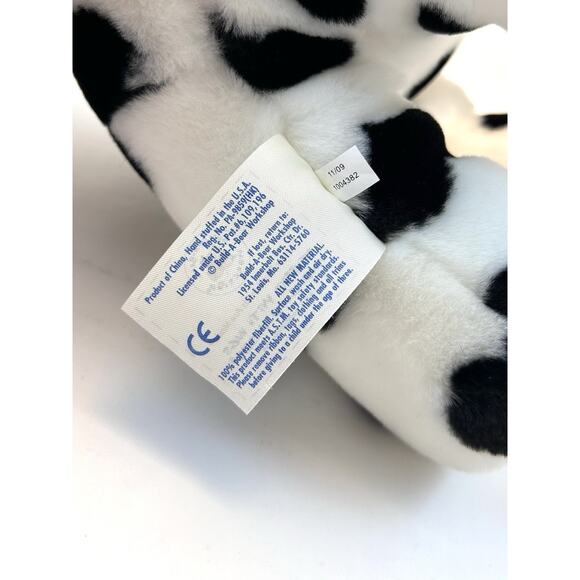 Build A Bear Be Mine Dalmatian Plush Puppy Dog Heart Patch Original Necklace 09 - Picture 7 of 11